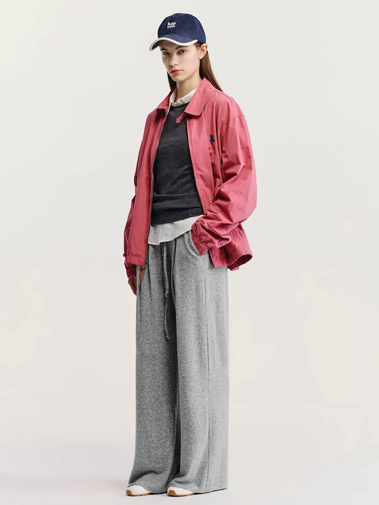 Cozy Loungewear Wide Leg Pants - Image 4